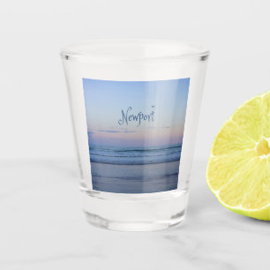 Verre A Shot Newport Beach California Ocean Sunrise Blue