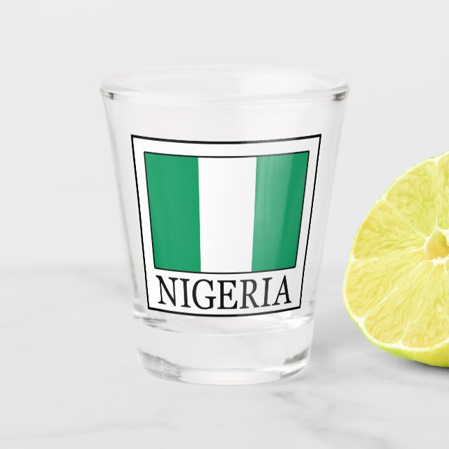 Verre A Shot Nigéria (Devant)