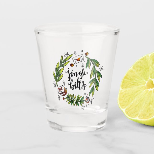 Verre A Shot Noël (Devant)