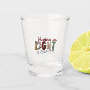 Verre A Shot Noël Cadeau Noël Lumière sont ma couleur préférée