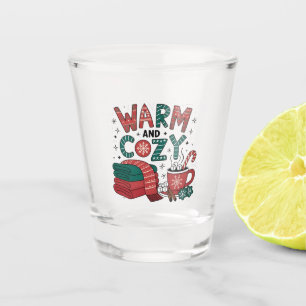Verre A Shot Noël chaud et cosy, chocolat chaud de Noël