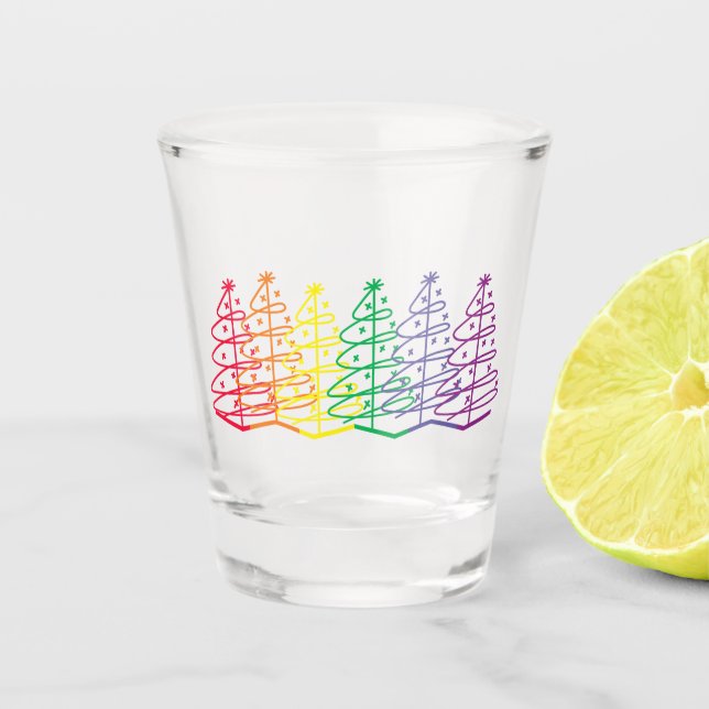 Verre A Shot Noël LGBTQ (Devant)