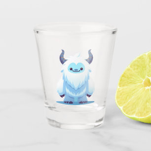 Verre A Shot Noël mignon/yeti d'hiver