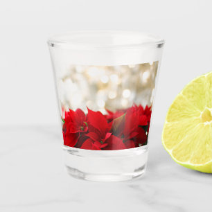 Verre A Shot Noël Poinsettia