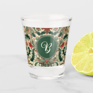 Verre A Shot Noël Victorien/Classique/Vintage