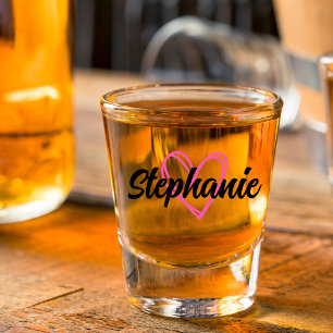 Verre A Shot Nom Personnalisé Bridesmaid Hen Party Faveurs Fill