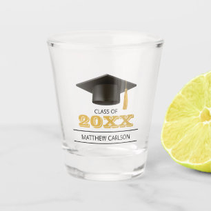 Verre A Shot Nom personnalisé Classe de diplôme