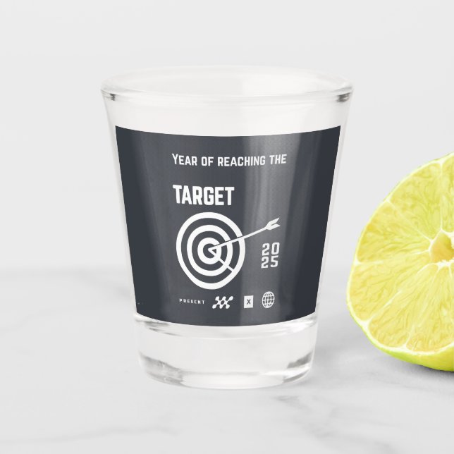 Verre A Shot nouvelle année (Devant)