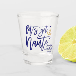 Verre A Shot Obtenir Nauti Enterrement de vie de jeune fille