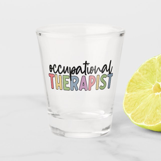 Verre A Shot Occupational Therapeuy (Devant)