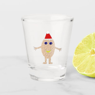 Verre A Shot Oeuf de Noël amusant