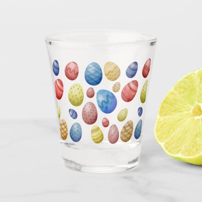 Verre A Shot Oeufs de Pâques (Devant)