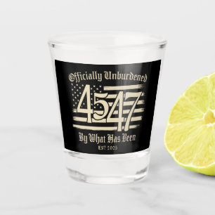 Verre A Shot Officiellement Délesté de ce que Trump 45 47 a été
