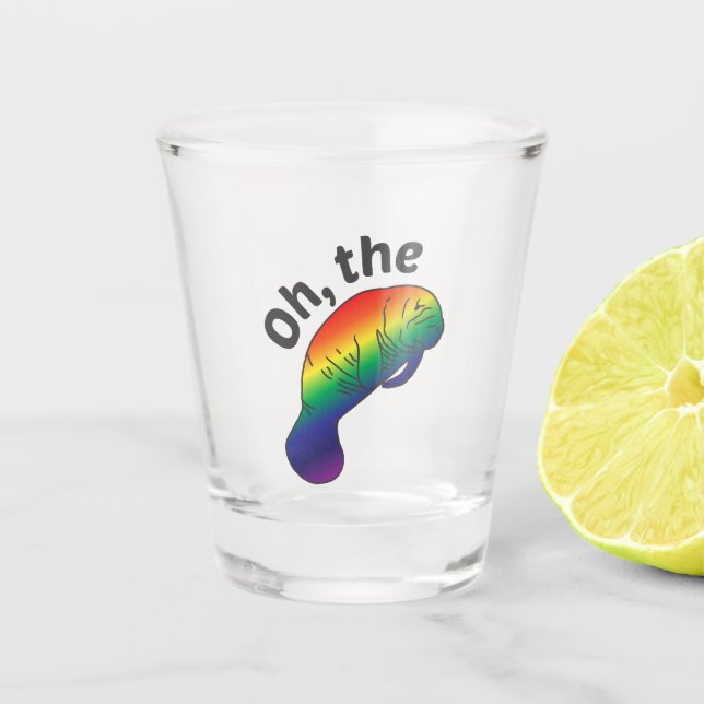 Verre A Shot Oh, le Manatee de Hué (Devant)