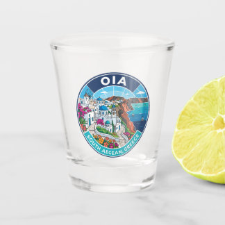 Verre A Shot Oia, Santorin, Égée-Méridionale, Grèce