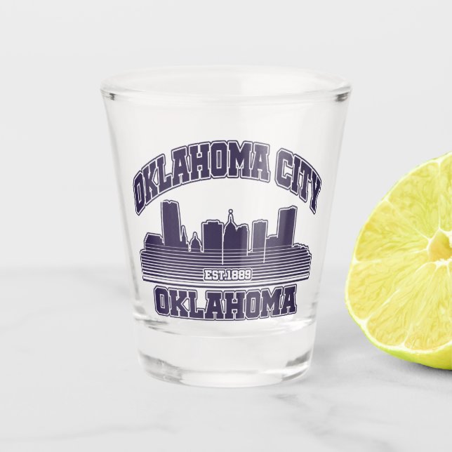 Verre A Shot Oklahoma City, Oklahoma (Devant)