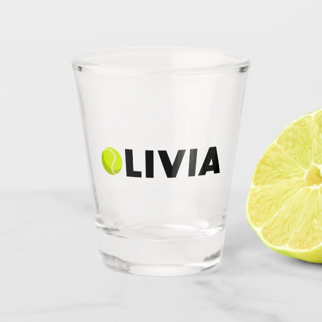 Verre A Shot Olivia Tennis (Devant)