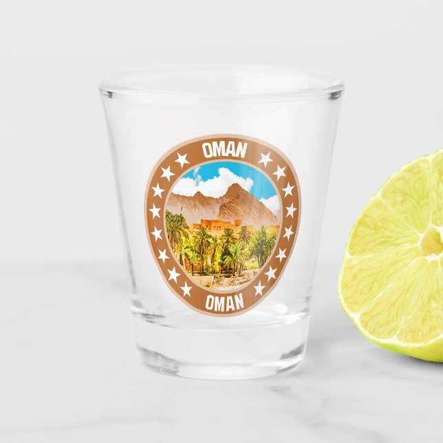 Verre A Shot Oman (Devant)