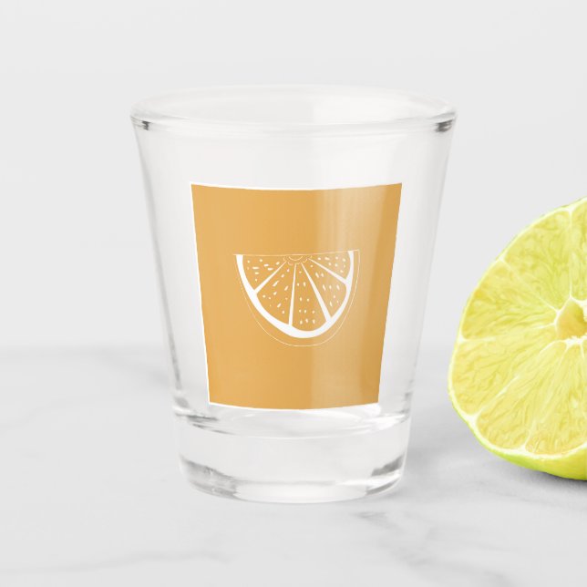 Verre A Shot orange (Devant)