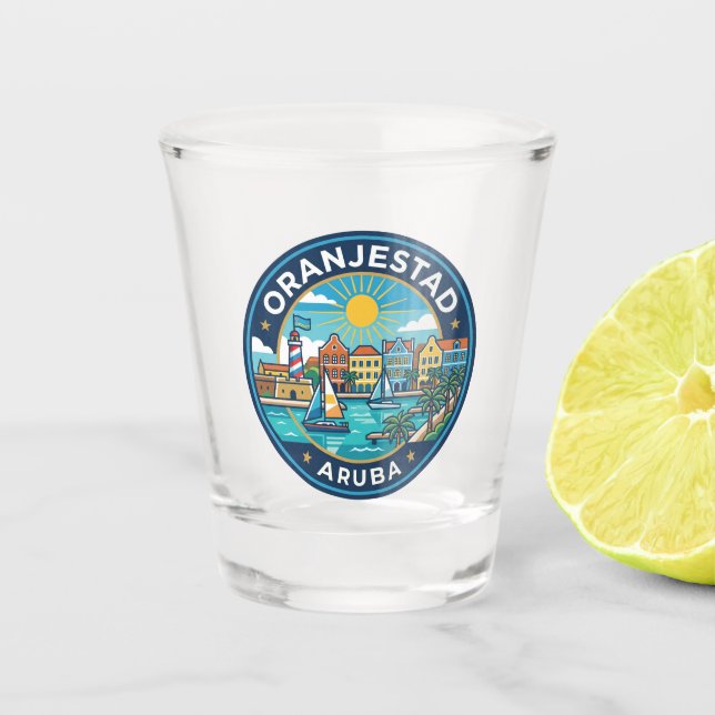 Verre A Shot Oranjestad Aruba (Devant)