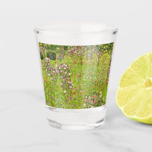 Verre A Shot Orchard Gustav Klimt avec Rose