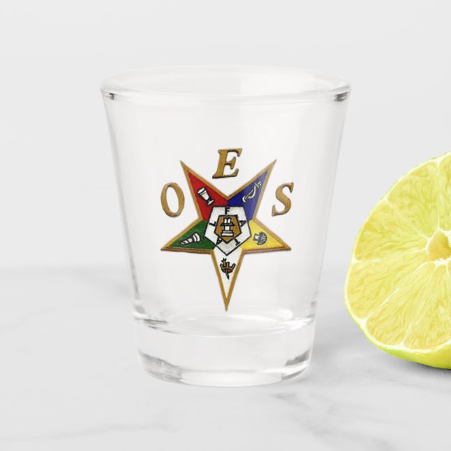 Verre A Shot ORDRE de l'ÉTOILE ORIENTALE (Devant)