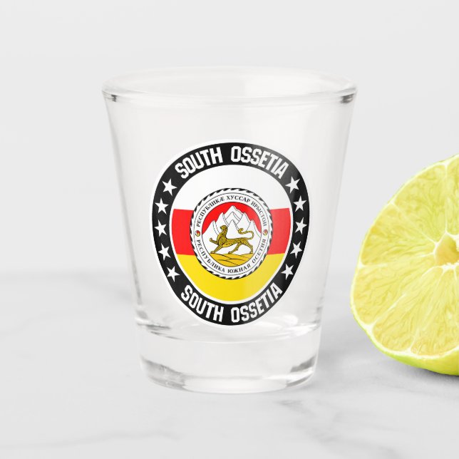Verre A Shot Ossétie du Sud (Devant)