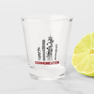 Verre A Shot Outils de communication