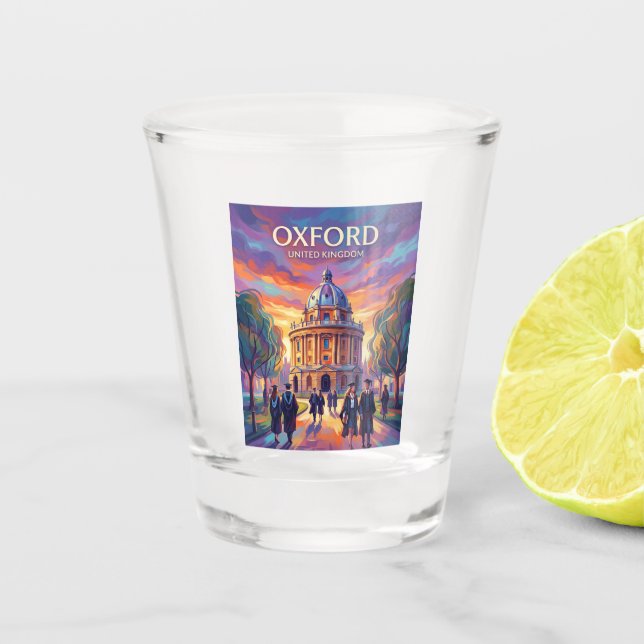 Verre A Shot Oxford Royaume-Uni (Devant)