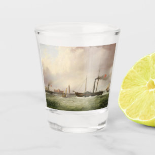 Verre A Shot Paddle Steamer Ariel 1831