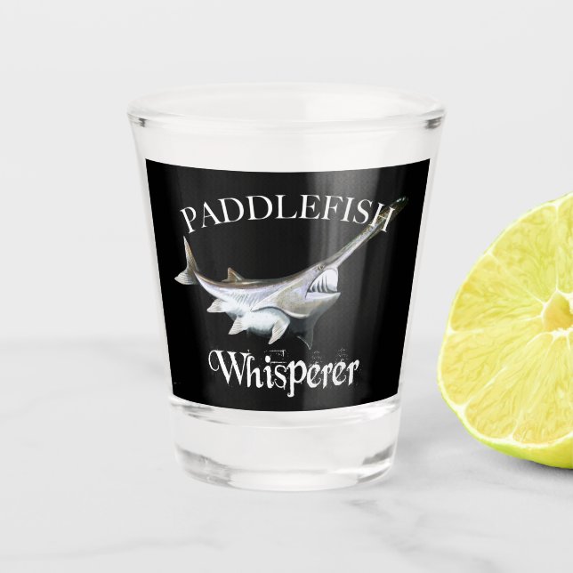 Verre A Shot Paddlefish Whisperer Dark (Devant)