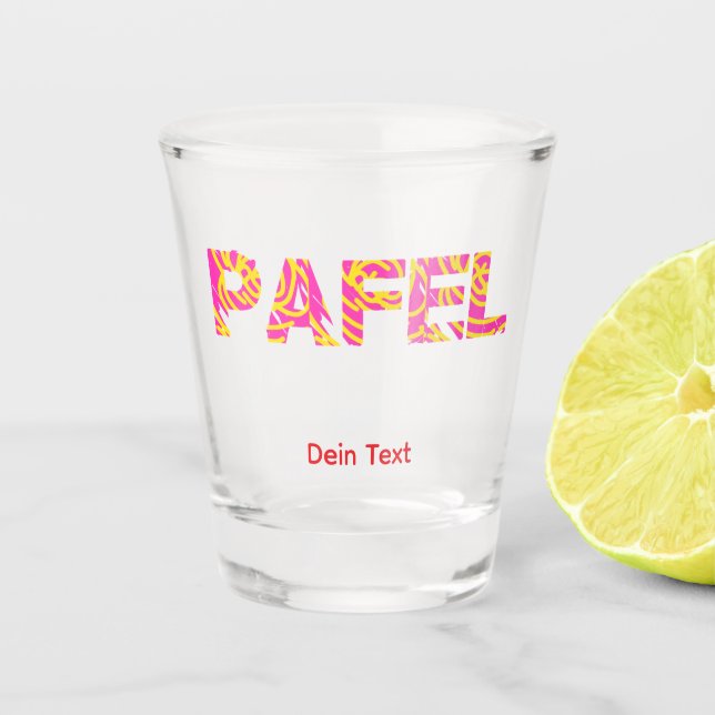 Verre A Shot Pafel  (Devant)