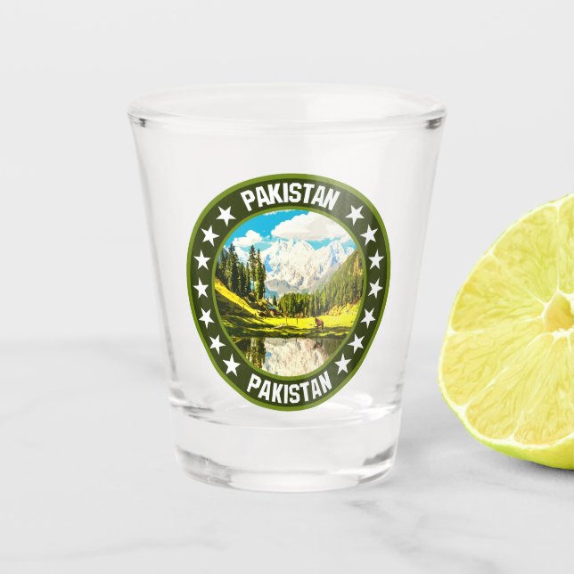 Verre A Shot Pakistan (Devant)