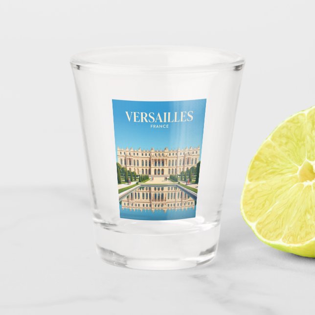 Verre A Shot Palais de Versailles France (Devant)
