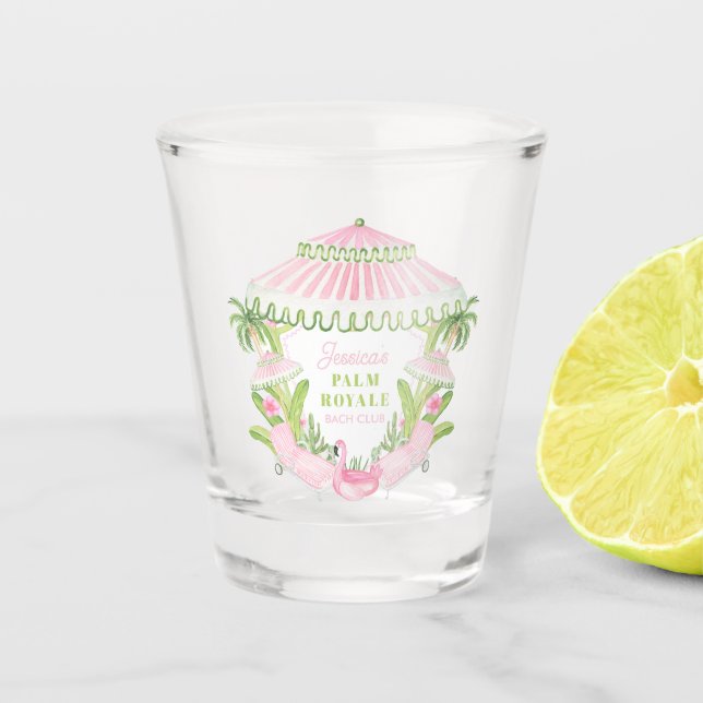Verre A Shot Palm Beach Cabana Bach Club | Bachelorette  (Devant)