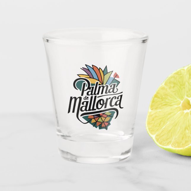 Verre A Shot Palma de Majorque (Devant)