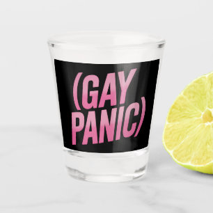Verre A Shot Panique gay protestation LGBTQ Fierté