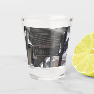 Verre A Shot Panneau Bourbon Street Shot Glass