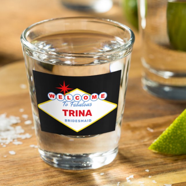 Verre A Shot Panneau Las Vegas Special Event Glass (Créateur téléchargé)