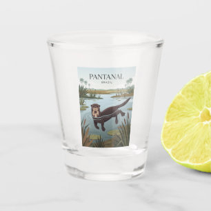 Verre A Shot Pantanal Brésil