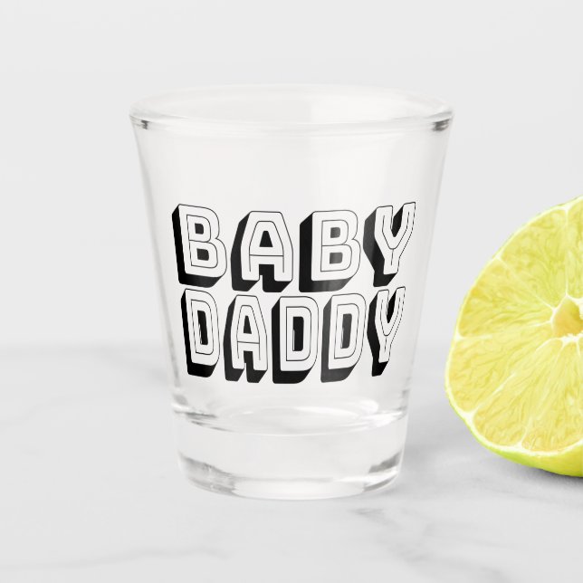 Verre A Shot Papa Bébé (Devant)