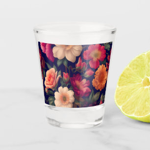 Verre A Shot Papier peint à motifs floraux