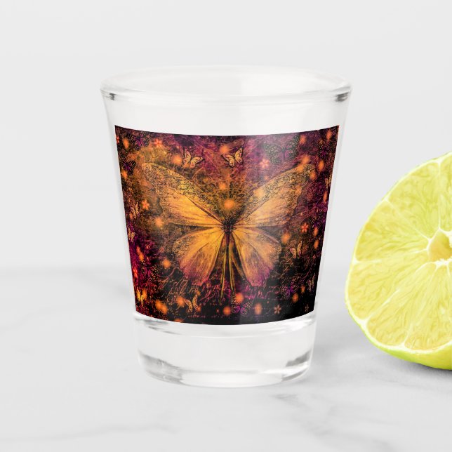 Verre A Shot Papillon (Devant)