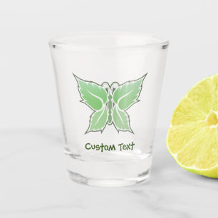 Verre A Shot Papillon à menthe