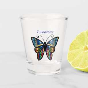 Verre A Shot Papillon Coloré Thunder_Cove