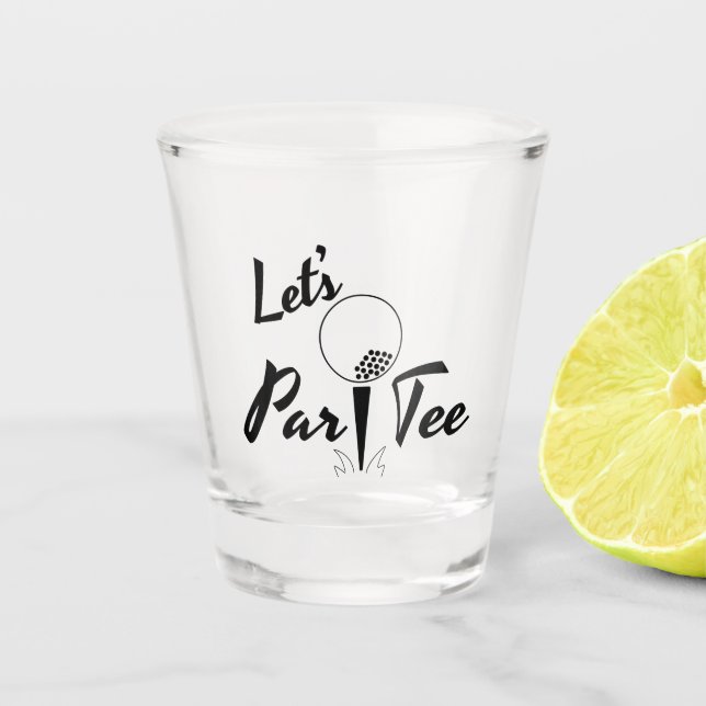Verre A Shot Par Tee Shot Glass (Devant)