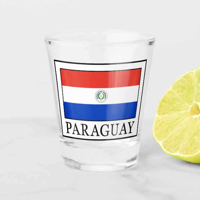 Verre A Shot Paraguay (Devant)