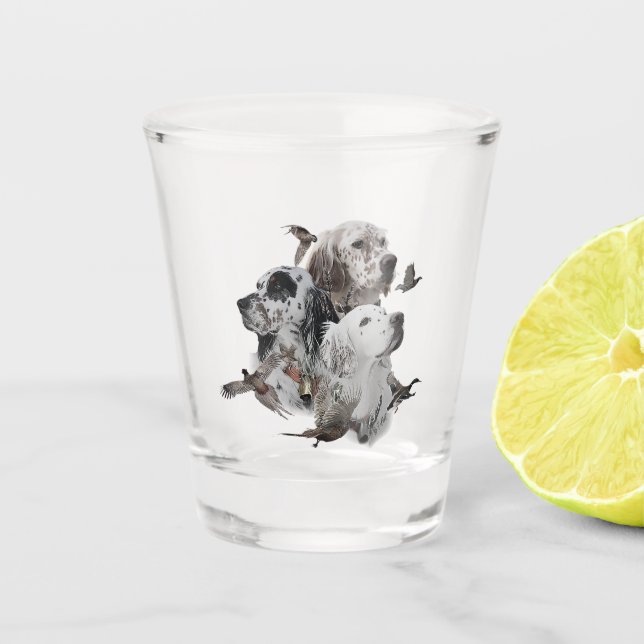 Verre A Shot Paramètres anglais (Devant)