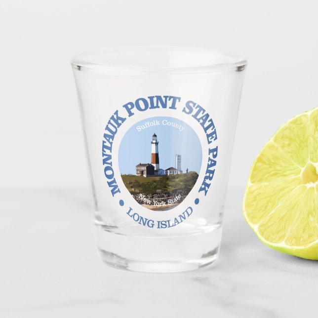 Verre A Shot Parc d'état de Montauk Point (Devant)