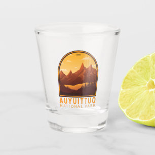 Verre A Shot Parc national Auyuittuq Canada Vintage Voyage